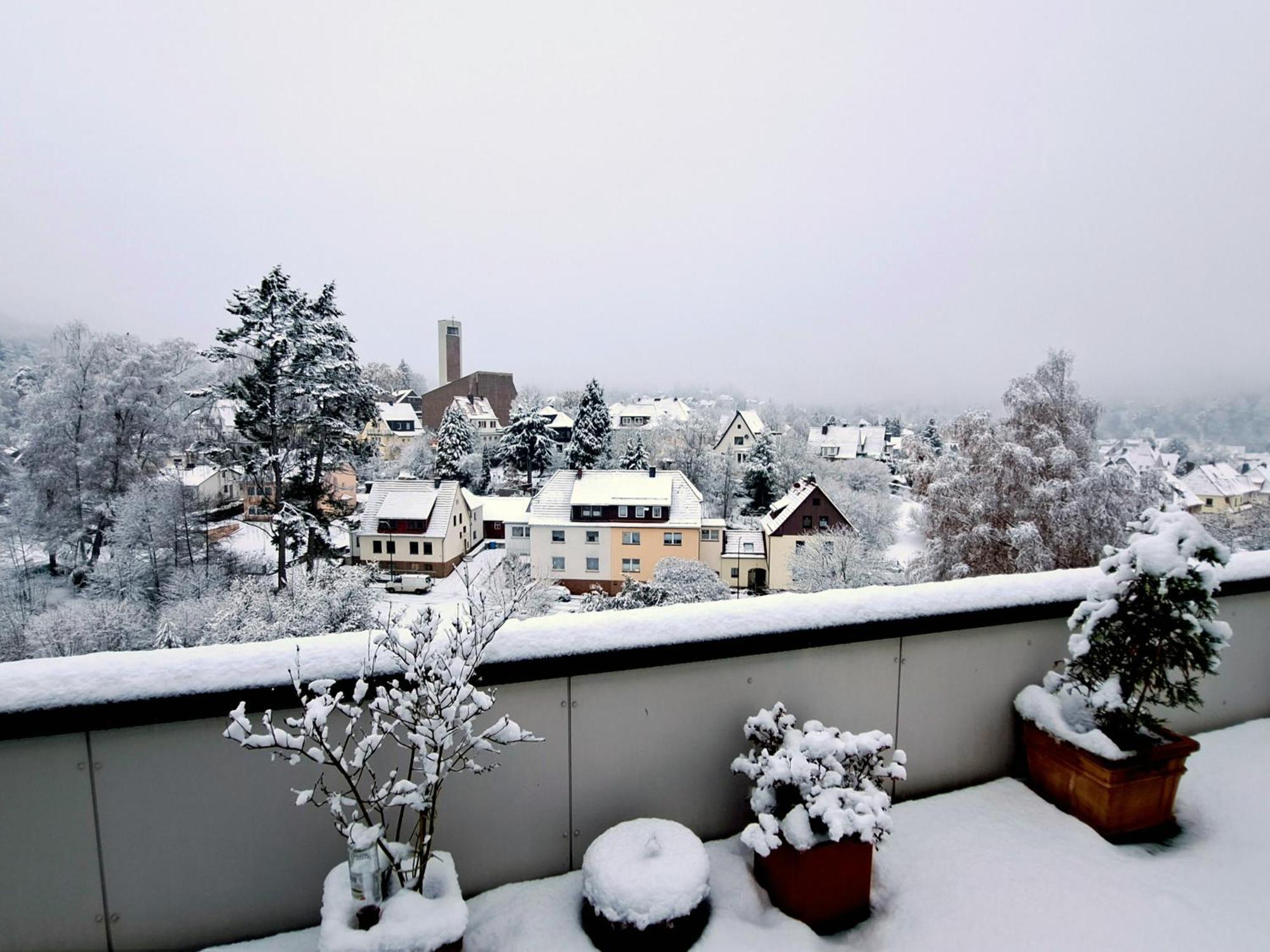 Das Kleine Penthouse Mit Kamin Apartment Bad Sachsa Exterior foto